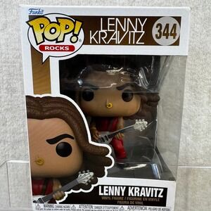Lenny Kravitz 344 Vinyl Figure with Flying V Guitar Funko Pop Rocks
